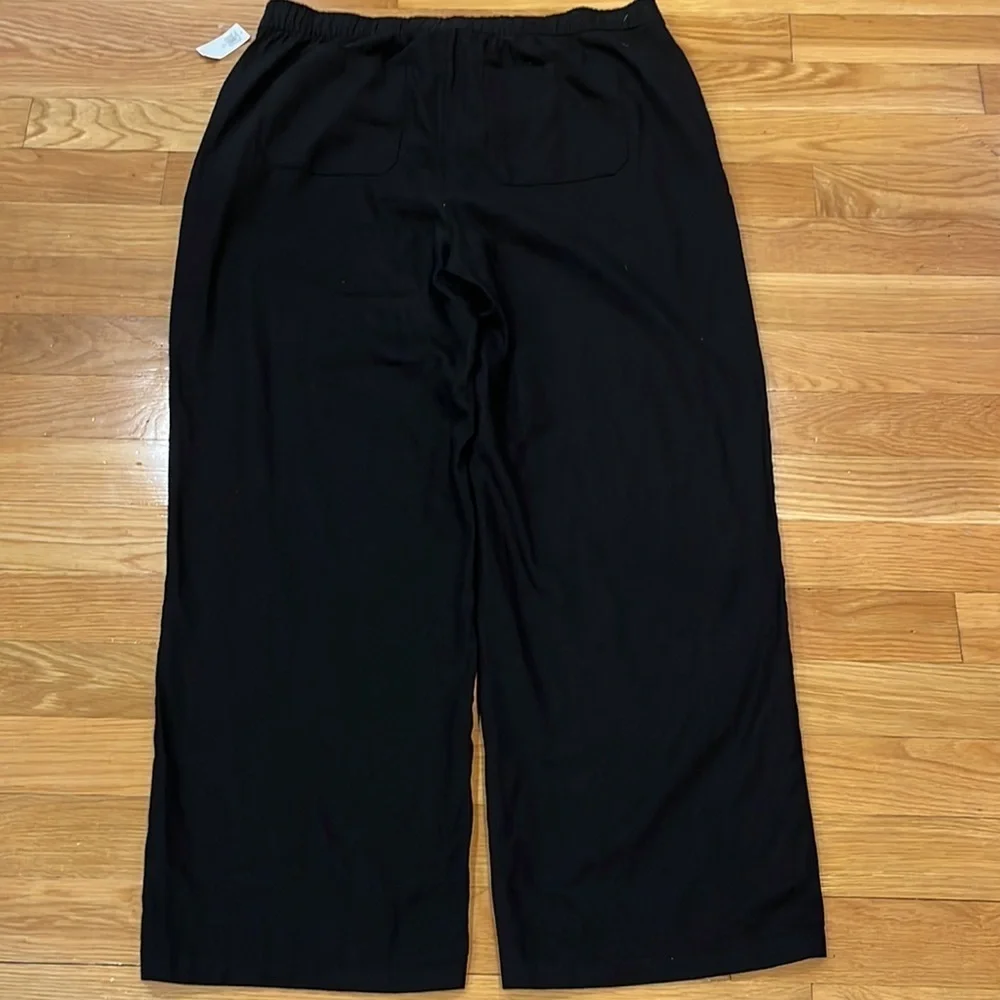 Old navy women’s linen blend high rise wide leg pants size xlarge tall . - Picture 7 of 9